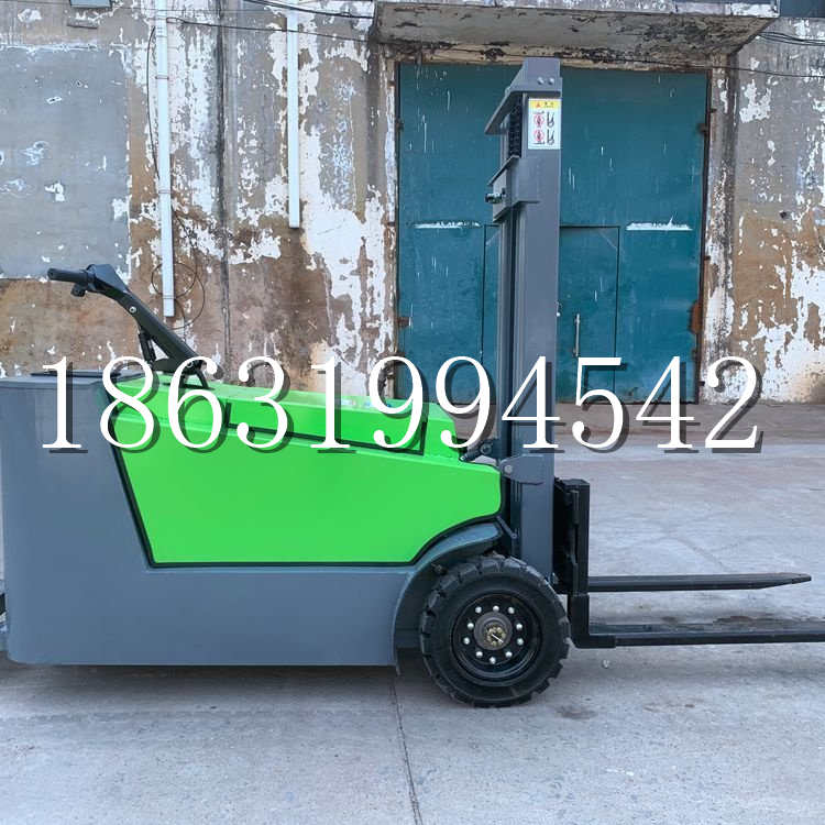 达孜区小型电动叉车1吨2吨步行站驾式电瓶堆高充电装卸车液压升降车铲车